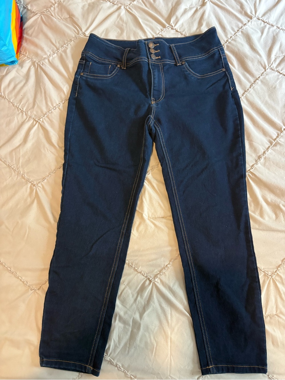 Workshop Republic Clothing Dark Indigo Skinny Jeans